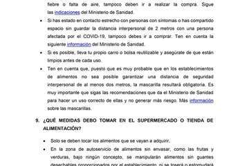documento elaborado por la Agencia Española de Seguridad Alimentaria y Nutrición (Foto TA)